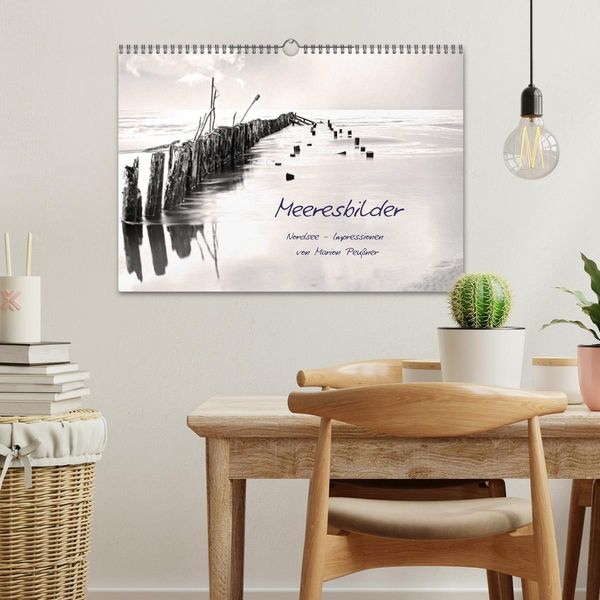 Produktbild: Meeresbilder - Nordsee-Impressionen (Wandkalender 2026 DIN A3 quer), CALVENDO Monatskalender