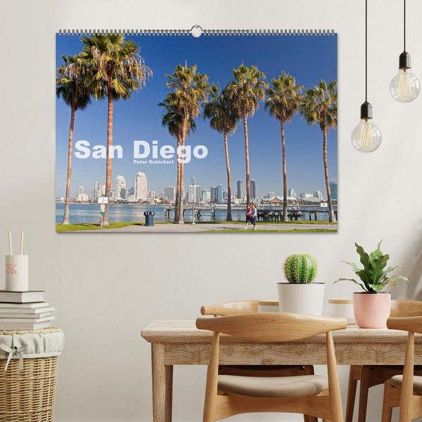 Produktbild: San Diego (Wandkalender 2026 DIN A2 quer), CALVENDO Monatskalender
