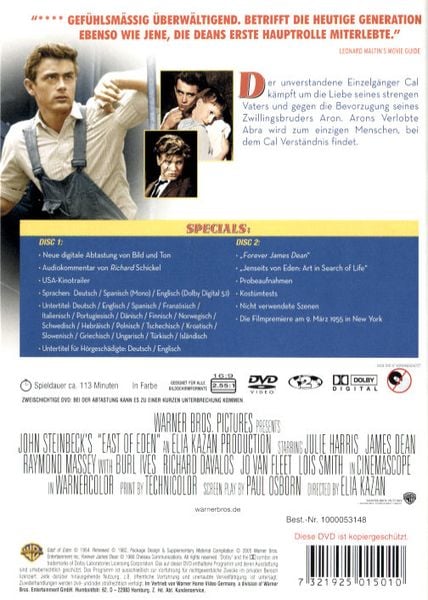 Produktbild: Jenseits von Eden - Classic Collection [SE] [2 DVDs]