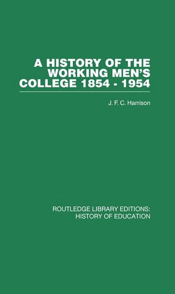 Produktbild: A History of the Working Men's College