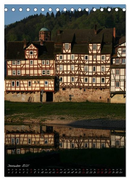 Rotenburg an der Fulda (Tischkalender 2025 DIN A5 hoch), CALVENDO Monatskalender
