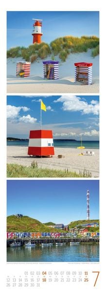 Produktbild: Wellengang Triplet-Kalender 2027 | Spaziergang entlang der K&uuml;ste