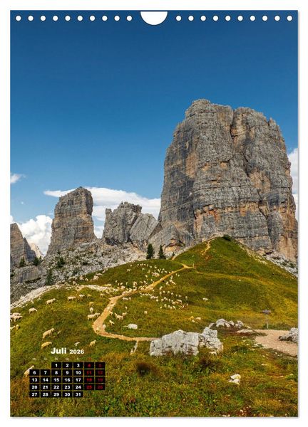 Produktbild: S&uuml;dtirol, das Wanderparadies (Wandkalender 2026 DIN A4 hoch), CALVENDO Monatskalender