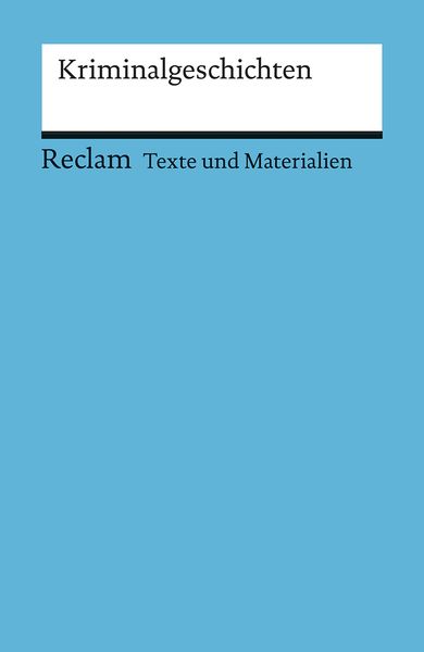 Produktbild: Kriminalgeschichten