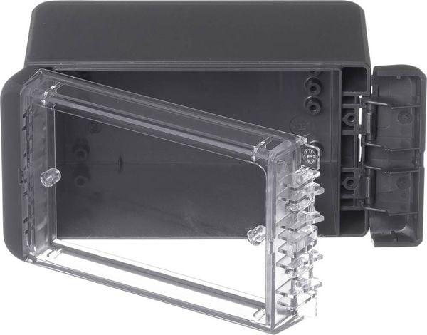 Produktbild: Bopla Bocube B 140806 PC-V0-G-7024 96023124 Outdoor-Geh&auml;use 80 x 151 x 60 Polycarbonat V0 Graphitgrau (RAL 7024) 1 St.