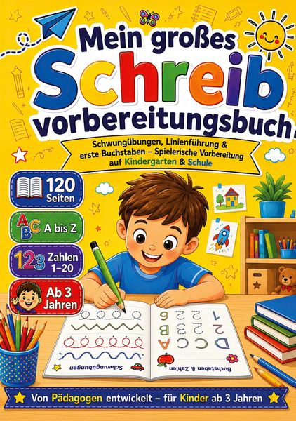 Produktbild: Mein gro&szlig;es Schreibvorbereitungsbuch