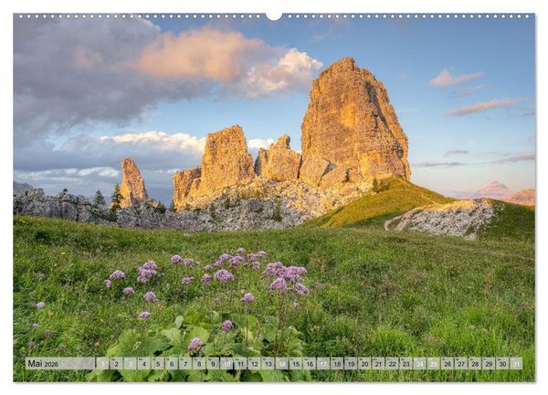 Produktbild: Faszination Dolomiten (hochwertiger Premium Wandkalender 2026 DIN A2 quer), Kunstdruck in Hochglanz