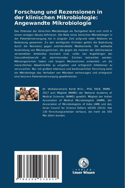 Produktbild: Forschung und Rezensionen in der klinischen Mikrobiologie: Angewandte Mikrobiologie