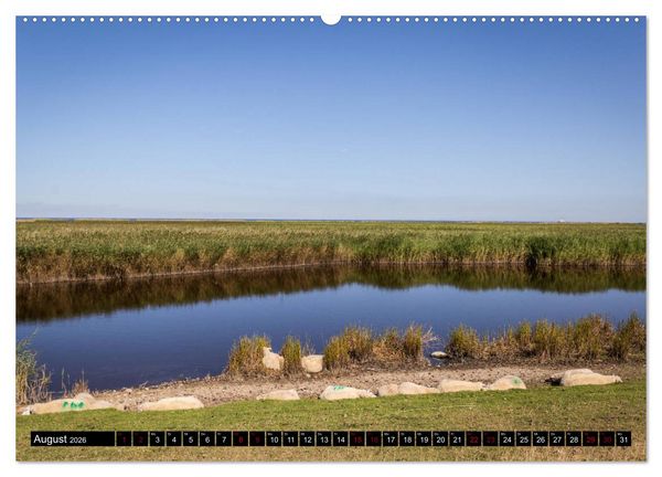Produktbild: Insel Fehmarn - Impressionen eines Sommertages an der Ostsee (Wandkalender 2026 DIN A2 quer), CALVENDO Monatskalender