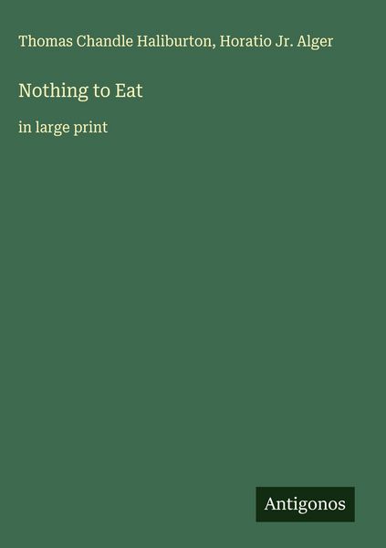 Produktbild: Nothing to Eat