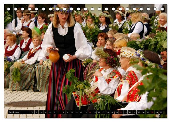 Produktbild: Riga + Jurmala (Tischkalender 2026 DIN A5 quer), CALVENDO Monatskalender