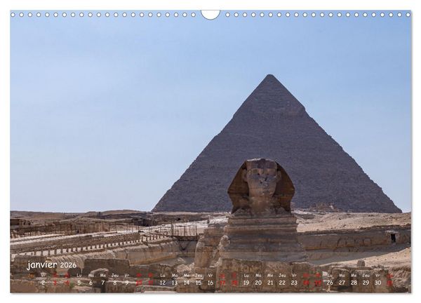 Produktbild: &Eacute;gypte, sur les rives du Nil (Calendrier mural 2026 DIN A3 vertical), CALVENDO calendrier mensuel