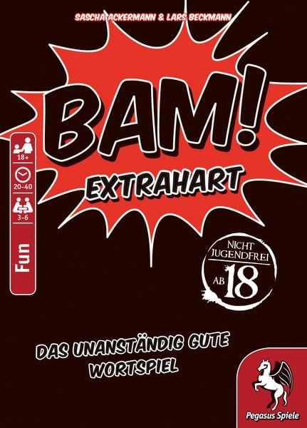 Produktbild: Pegasus - Bam! Extrahart, Kartenspiel