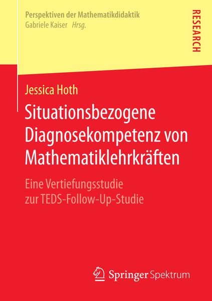 Produktbild: Situationsbezogene Diagnosekompetenz von Mathematiklehrkr&auml;ften