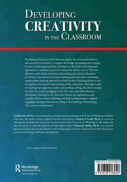 Produktbild: Developing Creativity in the Classroom