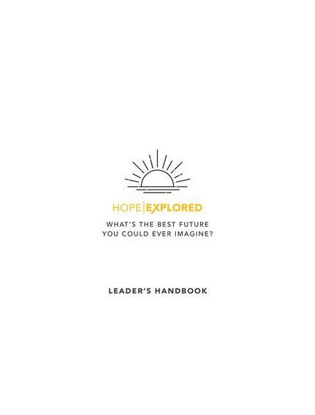Produktbild: Hope Explored Leader's Handbook