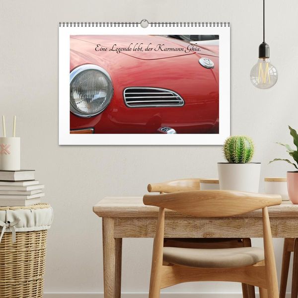 Produktbild: Eine Legende lebt, der Karmann-Ghia (Wandkalender 2026 DIN A3 quer), CALVENDO Monatskalender