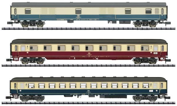 MiniTrix T18275 Schnellzugwagen-Set 2 FD 1922 Berchtesgadener Land