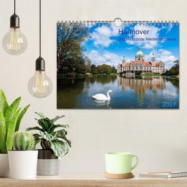 Produktbild: Hannover Die Metropole Niedersachsens (Wandkalender 2027 DIN A4 quer), CALVENDO Monatskalender