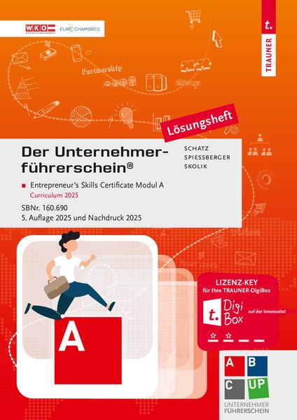 Produktbild: Der Unternehmerf&uuml;hrerschein - Entrepreneur's Skills Certificate, Modul A L&ouml;sungsheft
