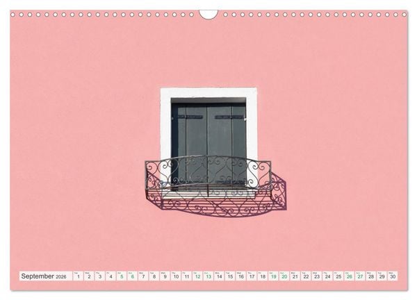 Produktbild: Burano and Minimalism (Wall Calendar 2026 DIN A3 landscape), CALVENDO 12 Month Wall Calendar
