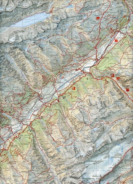 Produktbild: 265T Nufenenpass Wanderkarte