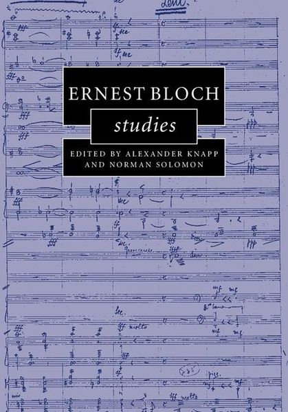 Produktbild: Ernest Bloch Studies