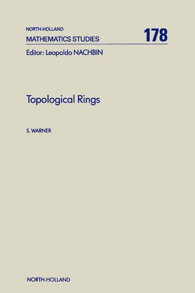Produktbild: Topological Rings