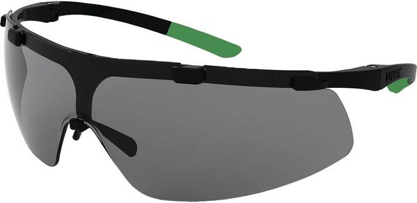 Uvex super fit 9178043 Schutzbrille Schwarz, Grün