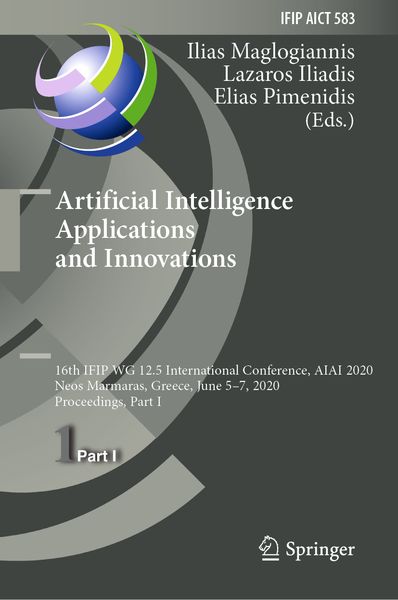 Produktbild: Artificial Intelligence Applications and Innovations
