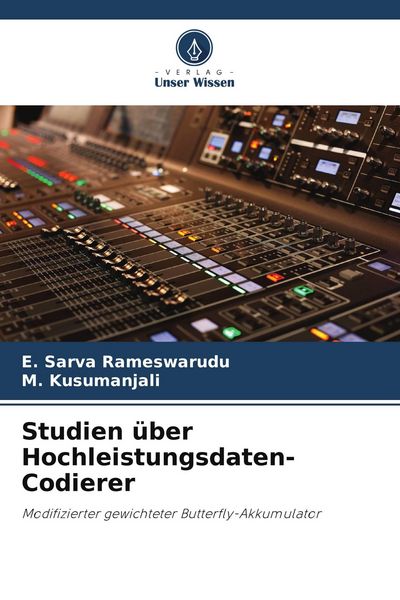Produktbild: Studien &uuml;ber Hochleistungsdaten-Codierer