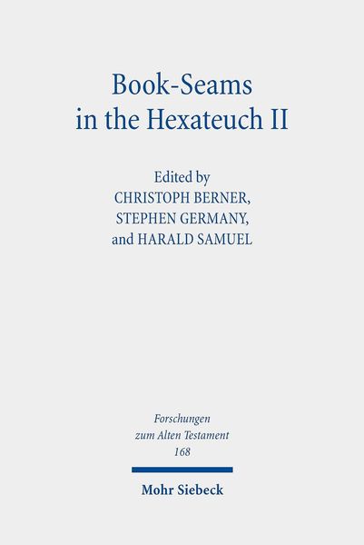 Produktbild: Book-Seams in the Hexateuch II
