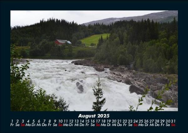 Produktbild: Wasserf&auml;lle 2025 Fotokalender DIN A5