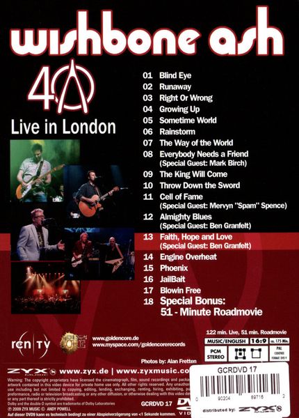 Produktbild: Wishbone Ash - Live in London