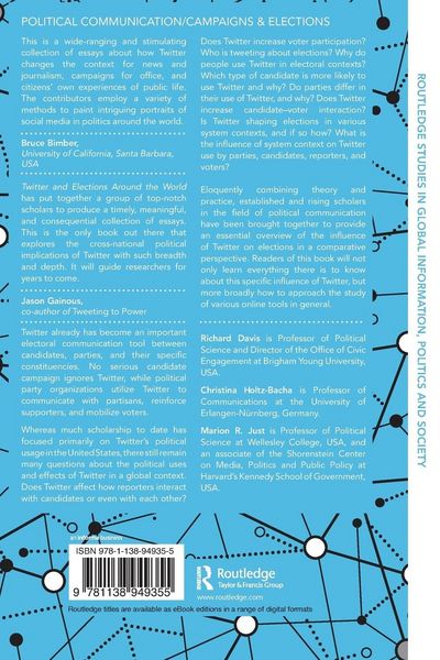 Produktbild: Twitter and Elections around the World
