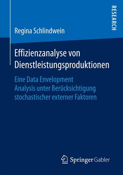 Produktbild: Effizienzanalyse von Dienstleistungsproduktionen