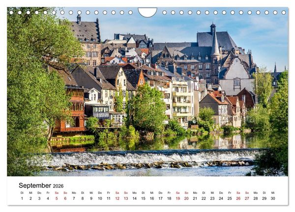 Produktbild: M&auml;rchenhaftes Marburg (Wandkalender 2026 DIN A4 quer), CALVENDO Monatskalender