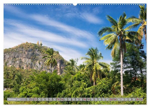 Produktbild: KAMBODSCHA - Im Reich der Khmer (Wandkalender 2027 DIN A2 quer), CALVENDO Monatskalender