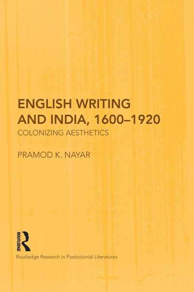 Produktbild: English Writing and India, 1600-1920