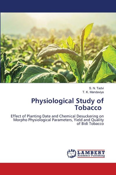 Produktbild: Physiological Study of Tobacco