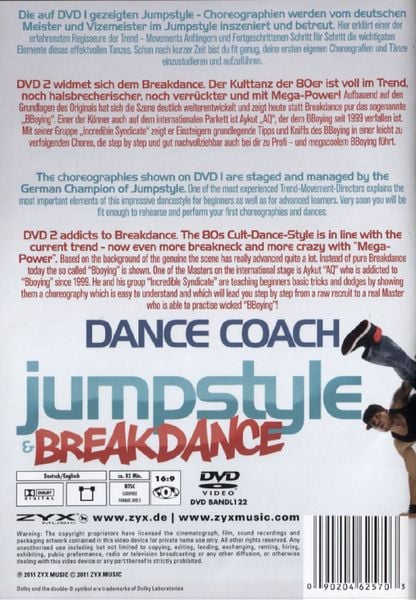 Produktbild: Dance Coach - Jumpstyle & Breakdance [2 DVDs]