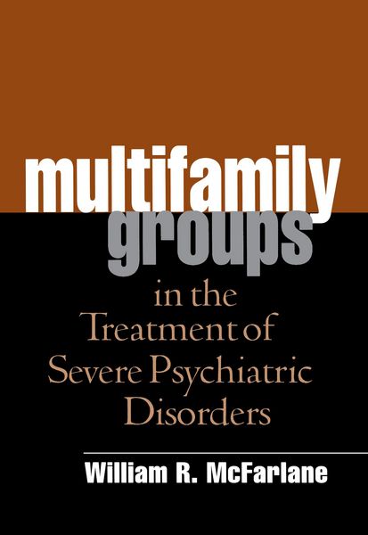 Produktbild: Multifamily Groups in the Treatment of Severe Psychiatric Disorders