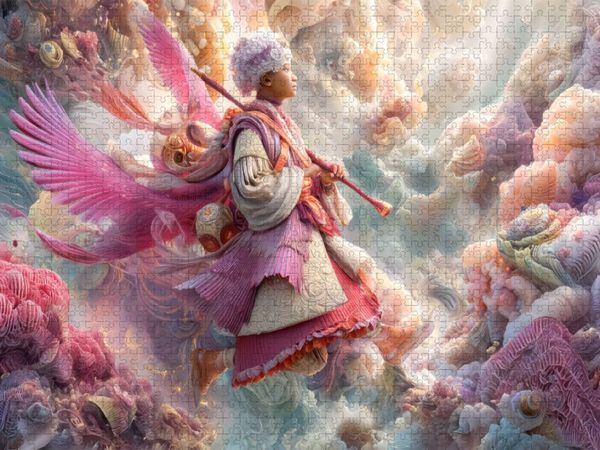 Produktbild: CALVENDO Puzzle Werke der Fantasie | 1000 Teile Lege-Gr&ouml;&szlig;e 64x48cm Foto-Puzzle f&uuml;r gl&uuml;ckliche Stunden