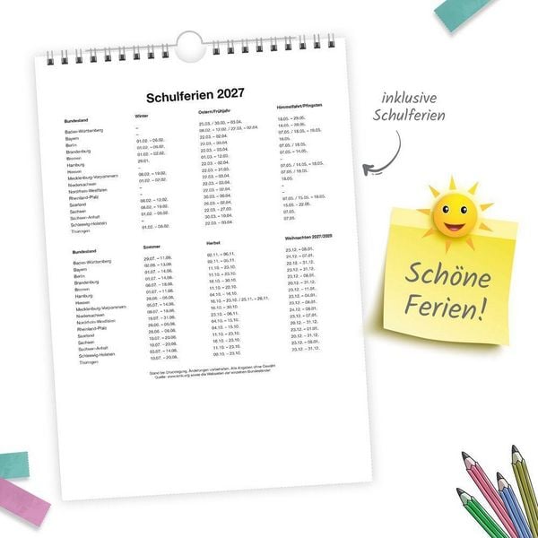 Produktbild: TR&Ouml;TSCH - Foto- und Bastelkalender A4 2027