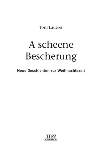 Produktbild: A scheene Bescherung