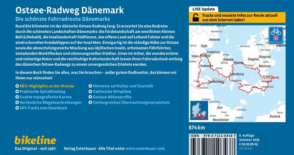 Produktbild: Ostsee-Radweg D&auml;nemark