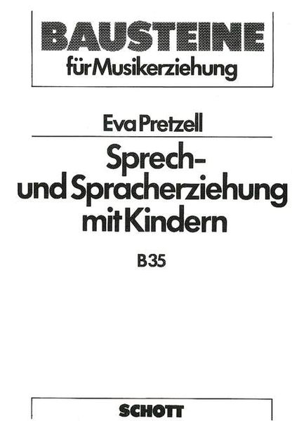 Produktbild: Sprech- und Spracherziehung mit Kindern