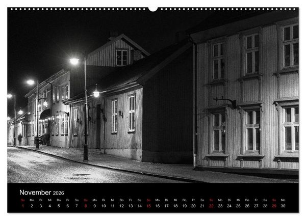 Produktbild: Objekte in schwarz weiss (hochwertiger Premium Wandkalender 2026 DIN A2 quer), Kunstdruck in Hochglanz