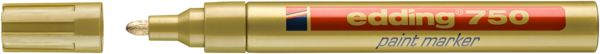 Produktbild: edding Glanzlackmarker 750 gold 2-4mm