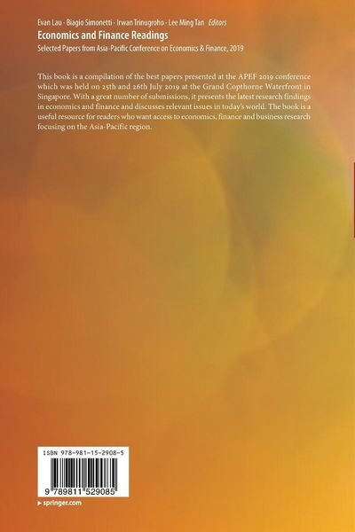 Produktbild: Economics and Finance Readings